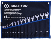 Набор комбинированных ключей King Tony 12D14MRN05