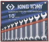 Набор рожковых ключей King Tony 1110MR