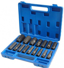 Набор торцевых ударных головок ForceKraft FK-4169-5MPB