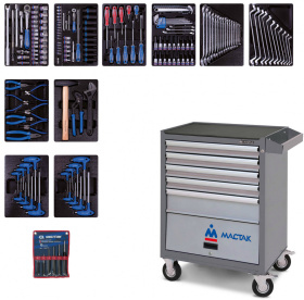 Набор инструментов в тележке King Tony 932-000AMG