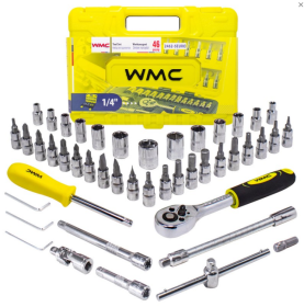 Набор торцевых головок 1/4" WMC TOOLS WMC-2462-5 EURO