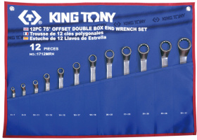 Набор накидных ключей King Tony 1712MRN