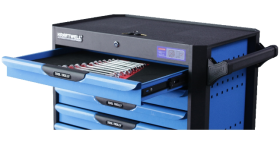 Инструментальная тележка KraftWell KRW-TTB+SET277