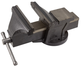 Тиски стальные поворотные с наковальней Forsage F-6540208