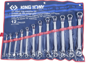 Набор накидных ключей King Tony 1712MR