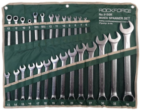 Набор комбинированных ключей Rock FORCE RF-5150R