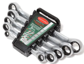 Набор накидных трещоточных ключей Rock FORCE RF-5105M