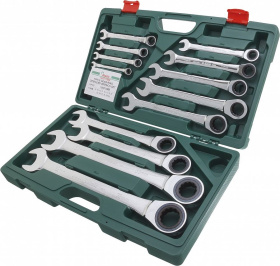 Набор трещоточных гаечных ключей Hans 166513MB