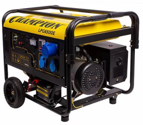 Бензиново-газовый генератор Champion LPG6500E