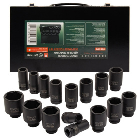 Набор головок ударных глубоких Rock FORCE RF-6162-5MPB