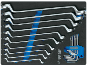 Набор накидных ключей и TORX King Tony 9-90119MRV