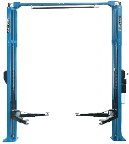 Подъемник двухстоечный 4.2 тонны  KraftWell KRW4.2MA_blue