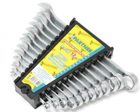 Набор комбинированных ключей Partner PA-3012MP