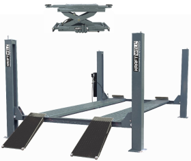 Комплект слесарный 5.5 тонн KraftWell KRW5.5+KRWJ7P