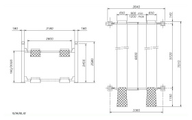 Подъемник четырехстоечный 6 тонн OMA 528