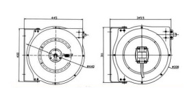 Катушка для раздачи воздуха и воды Apac 1731.C4