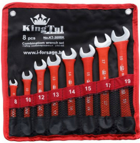 Набор комбинированных ключей KingTul kraft KT-3008k